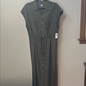 Old Navy Sage Green Dress  NWT